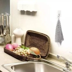 LOUZIR RVS Gietijzer Cleaner Voor Pannen - Metalen Borstel- Scrubmat- Zilver 19 LOUZIR RVS Gietijzer Cleaner Voor Pannen - Metalen Borstel- Scrubmat- Zilver -Bol. 1200x1200 1022