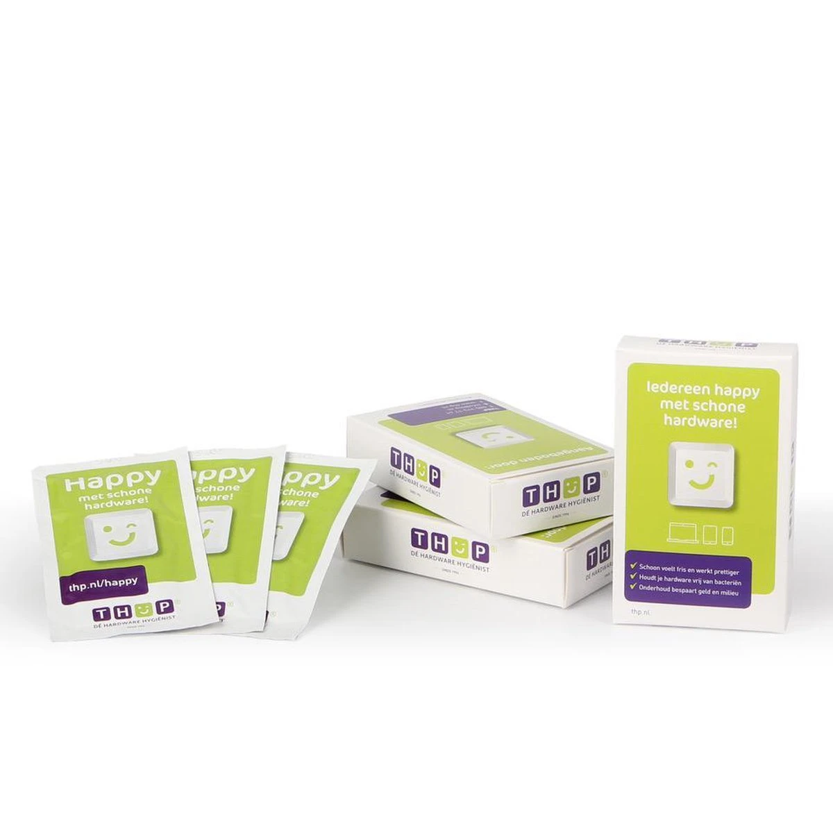 Maandbox 30 X Professionele Reinigingsdoekjes Voor O.a. Toetsenbord/beeldscherm/smartphone/laptop Van THP - Clean Hardware - Per 30 Stuks Verpakt In Handige Maandbox 5 Maandbox 30 X Professionele Reinigingsdoekjes Voor O.a. Toetsenbord/beeldscherm/smartphone/laptop Van THP - Clean Hardware - Per 30 Stuks Verpakt In Handige Maandbox - Afbeelding 3