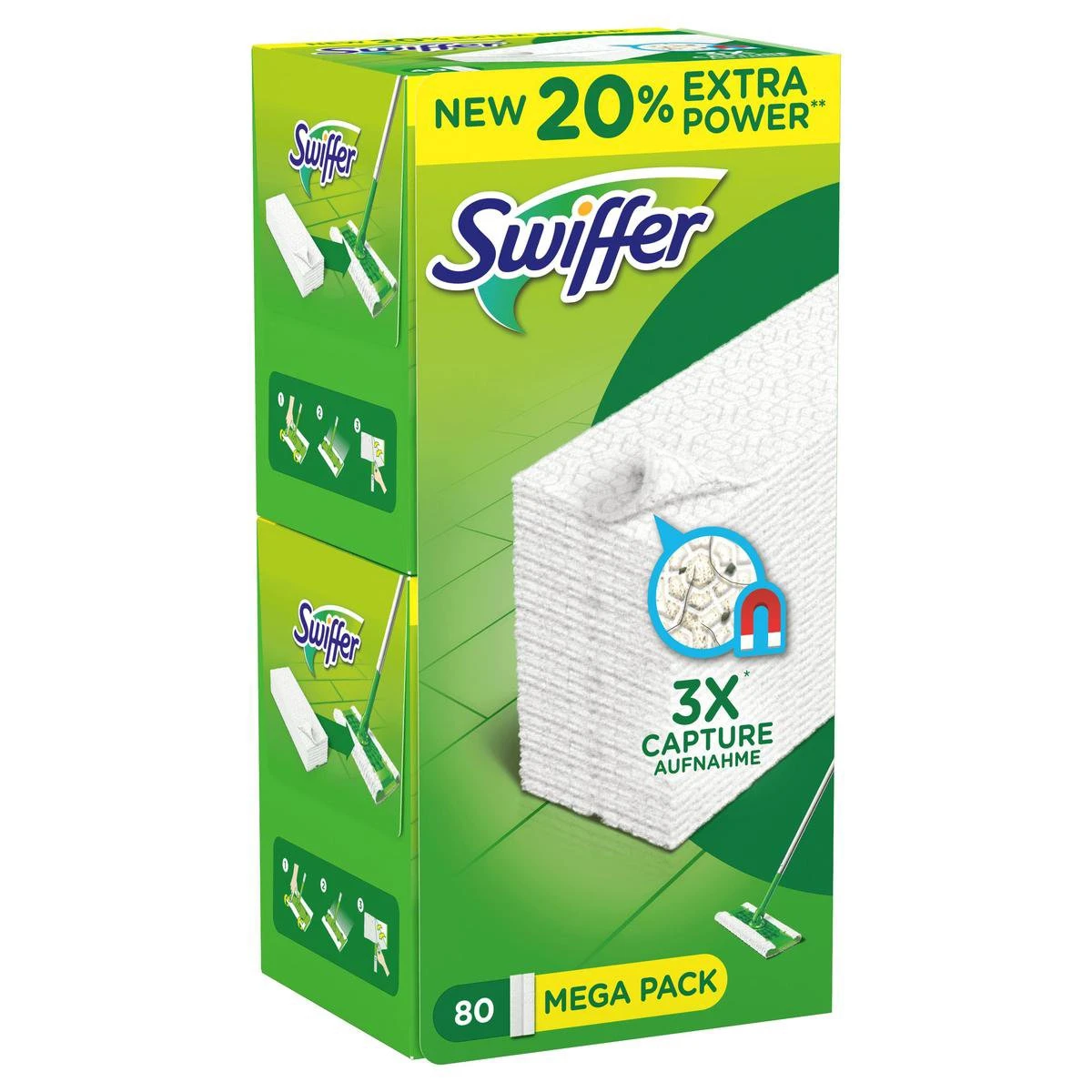 Swiffer Floor Dry Navulling 80st 10 Swiffer Floor Dry Navulling 80st - Afbeelding 8