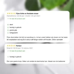 Amenzo® Vloertrekker Met Steel - Vloerwisser - 35 Cm + 120 Cm Steel - Uitschuifbare Aluminium Steel - Badkamer – Trekker - Vloerwisser Wit – Watertrekker -Bol. 1200x1200 115