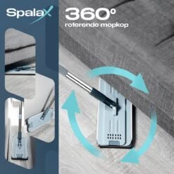 Spalax Vloerwisser - Dweil - Mop Set - Badkamer - Dweilsysteem - Dweilset - Vloerreiniger -Bol. 1200x1200 175
