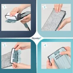 Spalax Vloerwisser - Dweil - Mop Set - Badkamer - Dweilsysteem - Dweilset - Vloerreiniger -Bol. 1200x1200 178