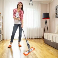 Clever Clean, Prime Spray Mop - Vloerwisser Met Spray Functie – Oranje/Grijs – Dweilsysteem Voor Alle Vloeren Met Microvezel Dweil 7 Clever Clean, Prime Spray Mop - Vloerwisser Met Spray Functie – Oranje/Grijs – Dweilsysteem Voor Alle Vloeren Met Microvezel Dweil -Bol. 1200x1200 183