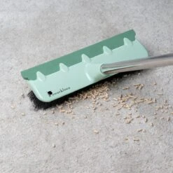 Powarkleen - Vloertrekker Met Steel & Bezem 2 In 1 - Vloerwisser Voor Badkamer Vloer - Groen -Bol. 1200x1200 245