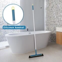 Taxtic® Vloerwisser – Vloertrekker Met Steel – Douchewisser - Vloertrekker – Vloerwisser Badkamer – Trekker - Ophangstuk -Bol. 1200x1200 3