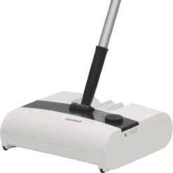 Royalty Line Vloerreiniger - Elektrische Rolveger - Elektrische Vloerreiniger - Steelstofzuiger Draadloos - Elektrische Bezem - Elektrische Veegborstel - 0,7 Liter - Draadloos - Incl. Accu En Lader - Wit / Zwart -Bol. 1200x1200 316