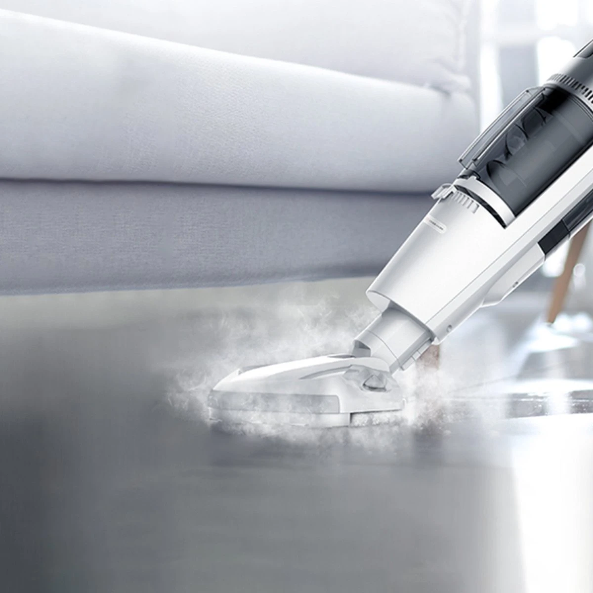 Deerma ZQ990W Stoomreiniger En Stofzuiger 2 In 1 - Stoomzuiger - Dweil - Zakloos - Vloer - Tapijt - Laminaat - Tegels 13 Deerma ZQ990W Stoomreiniger En Stofzuiger 2 In 1 - Stoomzuiger - Dweil - Zakloos - Vloer - Tapijt - Laminaat - Tegels - Afbeelding 11