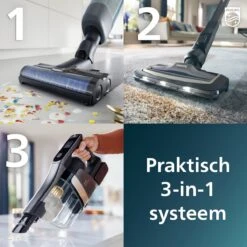 Philips AquaTrio 9000 Serie XW9383/01 - Steelstofzuiger & Dweil -Bol. 1200x1200 340