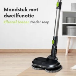 Qoncillio® Steelstofzuiger - Draadloos - Dweilfunctie - Digitaal Display - Stofzuiger & Kruimelzuiger Zonder Zak -Bol. 1200x1200 346