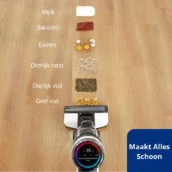 Tineco® - Draadloze Stofzuiger - Zonder Zak - Wassen En Stofzuigen - Floor One S3 Breeze - 220W Vermogen - Sterke Zuigkracht - 3-In-1 Apparaat - 4000mAh Batterij 21 Tineco® - Draadloze Stofzuiger - Zonder Zak - Wassen En Stofzuigen - Floor One S3 Breeze - 220W Vermogen - Sterke Zuigkracht - 3-In-1 Apparaat - 4000mAh Batterij -Bol. 1200x1200 355