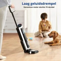 Tineco® - Draadloze Stofzuiger - Zonder Zak - Wassen En Stofzuigen - Floor One S3 Breeze - 220W Vermogen - Sterke Zuigkracht - 3-In-1 Apparaat - 4000mAh Batterij 25 Tineco® - Draadloze Stofzuiger - Zonder Zak - Wassen En Stofzuigen - Floor One S3 Breeze - 220W Vermogen - Sterke Zuigkracht - 3-In-1 Apparaat - 4000mAh Batterij -Bol. 1200x1200 357