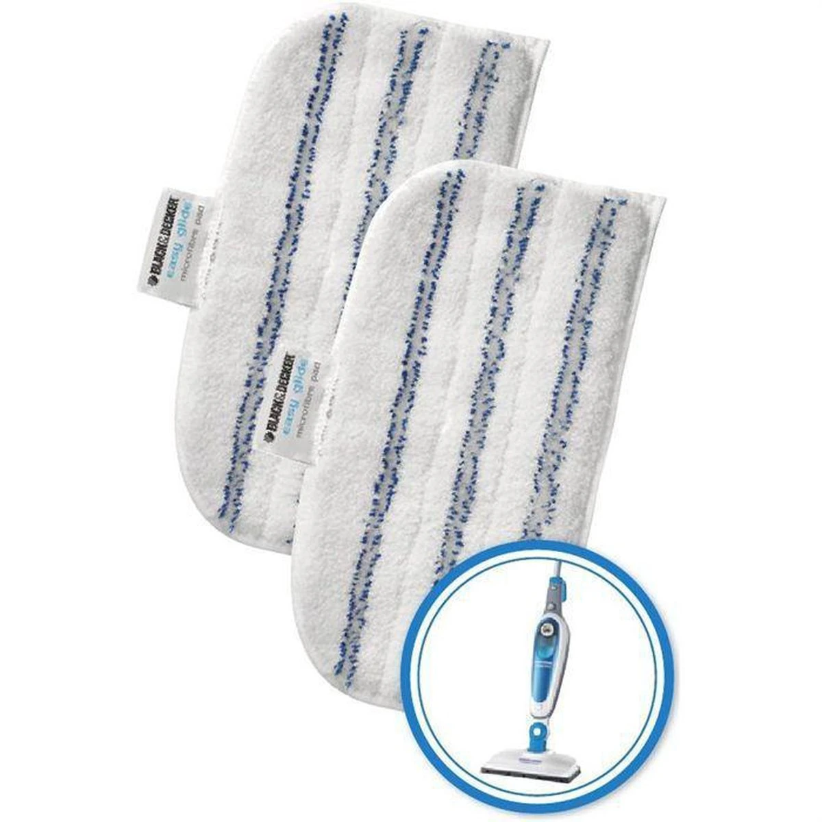 Black & Decker BLACK+DECKER FSMP20-XJ Microvezel Stoomreiniger Stoomdoek - 2 Stuks 5 Black & Decker BLACK+DECKER FSMP20-XJ Microvezel Stoomreiniger Stoomdoek - 2 Stuks - Afbeelding 3