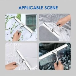 Mdxl® Raamwisser - Raamtrekker - Inclusief Ophanghaak Met Zuignap - Rvs - Douchewisser- Douche Trekker -Bol. 1200x1200 398