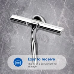 Mdxl® Raamwisser - Raamtrekker - Inclusief Ophanghaak Met Zuignap - Rvs - Douchewisser- Douche Trekker -Bol. 1200x1200 399