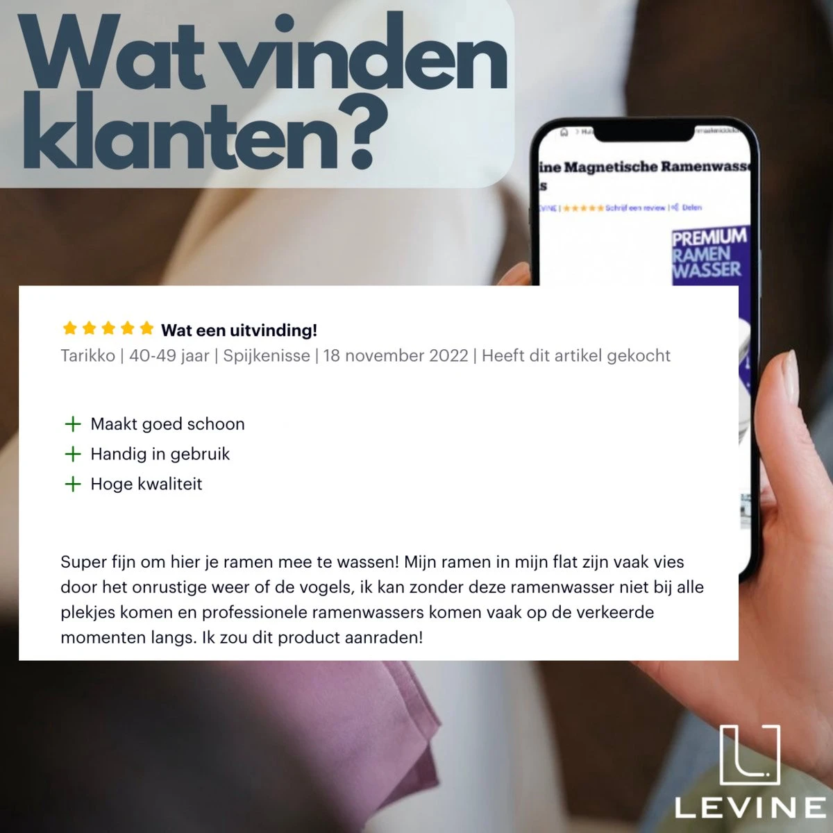 Levine Magnetische Ramenwasser - Ruitenreiniger - Herbruikbare Reiniging Pads 8 Levine Magnetische Ramenwasser - Ruitenreiniger - Herbruikbare Reiniging Pads - Afbeelding 6