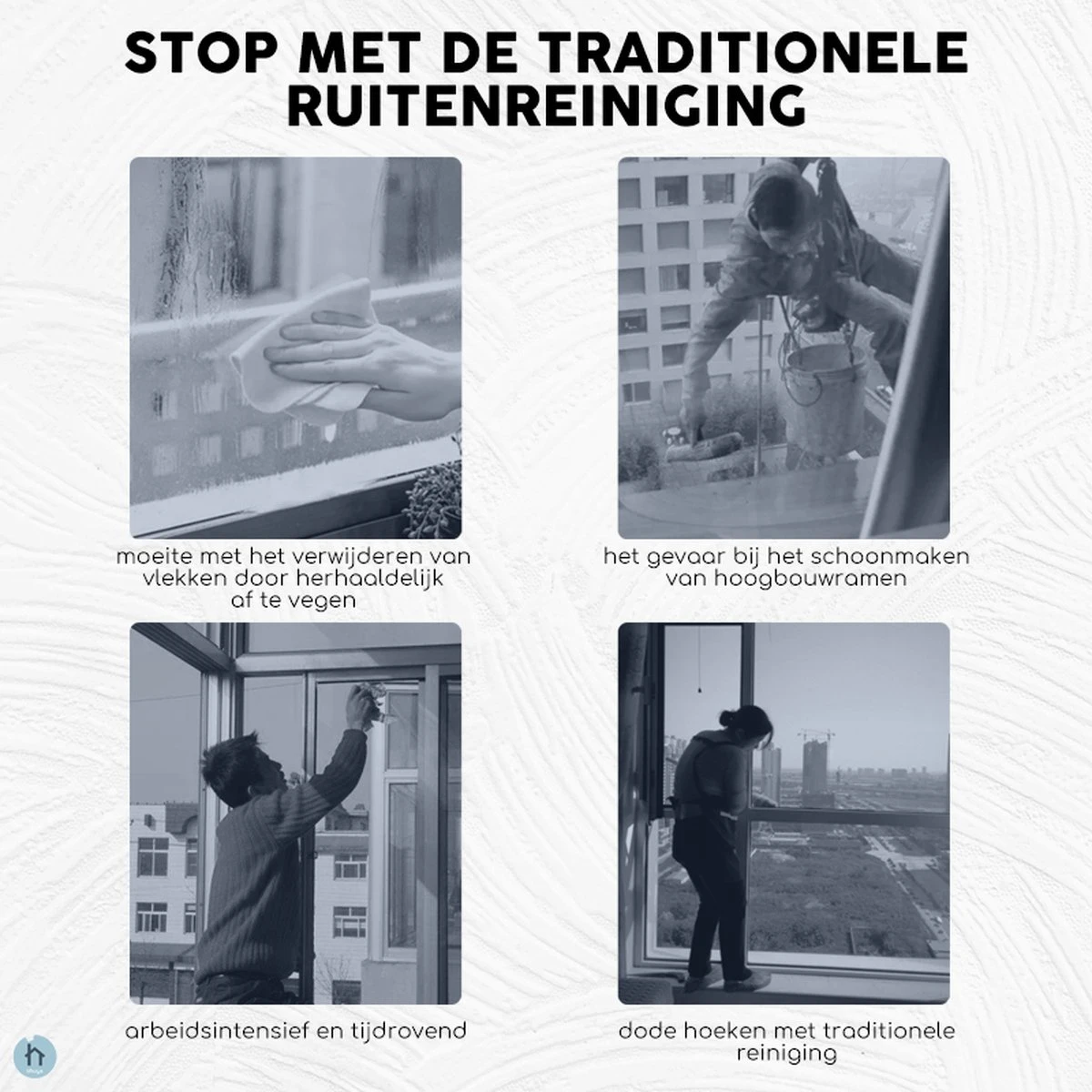 Thuys Magnetische Ramenwasser - Raamwisser Met Touw - Enkel Glas - Ramenreiniger Inclusief Reinigingspads - 3-8mm - Ramenwisser - Blauw 7 Thuys Magnetische Ramenwasser - Raamwisser Met Touw - Enkel Glas - Ramenreiniger Inclusief Reinigingspads - 3-8mm - Ramenwisser - Blauw - Afbeelding 5