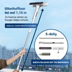 4-in-1 Raamwisser Met Telescoopsteel En Spray-functie - 110cm - Ramenwasser - Ramenwisser 15 4-in-1 Raamwisser Met Telescoopsteel En Spray-functie - 110cm - Ramenwasser - Ramenwisser -Bol. 1200x1200 430
