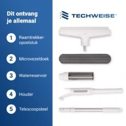 4-in-1 Raamwisser Met Telescoopsteel En Spray-functie - 110cm - Ramenwasser - Ramenwisser 18 4-in-1 Raamwisser Met Telescoopsteel En Spray-functie - 110cm - Ramenwasser - Ramenwisser -Bol. 1200x1200 432