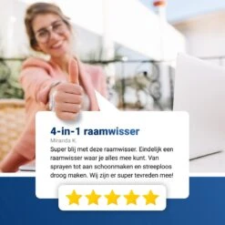 4-in-1 Raamwisser Met Telescoopsteel En Spray-functie - 110cm - Ramenwasser - Ramenwisser 19 4-in-1 Raamwisser Met Telescoopsteel En Spray-functie - 110cm - Ramenwasser - Ramenwisser -Bol. 1200x1200 433