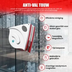TibaGoods Magnetische Raamwisser Voor Dubbelglas - Ruitenreiniger - Ramenwasser - Magneet Ruitenwisser -Bol. 1200x1200 444
