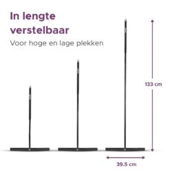 MAYMS® Vloerwisser Badkamer - Vloertrekker - Vloertrekker Met Steel - Floor Wiper - Aftrekker - RVS - Zwart - Design - Wisser - Vloerwisser Douche 14 MAYMS® Vloerwisser Badkamer - Vloertrekker - Vloertrekker Met Steel - Floor Wiper - Aftrekker - RVS - Zwart - Design - Wisser - Vloerwisser Douche -Bol. 1200x1200 460