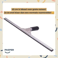 Raamtrekker Professioneel - 45 Cm - Pasper - Raamwisser - Raamtrekkers Zwart - Verstelbaar - Voor Multifunctioneel Gebruik Ramen, Douche En Auto 8 Raamtrekker Professioneel - 45 Cm - Pasper - Raamwisser - Raamtrekkers Zwart - Verstelbaar - Voor Multifunctioneel Gebruik Ramen, Douche En Auto -Bol. 1200x1200 483