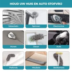 NovaBeau Plumeau Met Telescoopsteel – Microvezel Ragebol Uitschuifbaar - 9-delig Duster Set Met Voegenborstel – RVS Stoffer – Grijs Chenille Borstel – Wasbaar En Draaibaar 14 NovaBeau Plumeau Met Telescoopsteel – Microvezel Ragebol Uitschuifbaar - 9-delig Duster Set Met Voegenborstel – RVS Stoffer – Grijs Chenille Borstel – Wasbaar En Draaibaar -Bol. 1200x1200 497