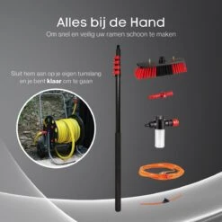 Merkloos Telescoopsteel Ramenwassen 4,6M - Met Borstel & Waterdoorvoer - Voor Ramen - Watertoevoer - Borstel 13 Merkloos Telescoopsteel Ramenwassen 4,6M - Met Borstel & Waterdoorvoer - Voor Ramen - Watertoevoer - Borstel -Bol. 1200x1200 541