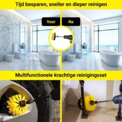 Merkloos 4-delige Borstelset Voor Boormachine - Inclusief Verlengstuk - Opzetborstels - Schrobborstel - Schuurborstel - Schoonmaakborstel - Tapijtreiniger - Brush - Geel - Gratis Verzending 18 Merkloos 4-delige Borstelset Voor Boormachine - Inclusief Verlengstuk - Opzetborstels - Schrobborstel - Schuurborstel - Schoonmaakborstel - Tapijtreiniger - Brush - Geel - Gratis Verzending -Bol. 1200x1200 616