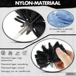 Antuza | Schoorsteenveegset | Schoorsteenreiniger | Schoorsteen Borstel | 9 Meter 11 Antuza | Schoorsteenveegset | Schoorsteenreiniger | Schoorsteen Borstel | 9 Meter -Bol. 1200x1200 686