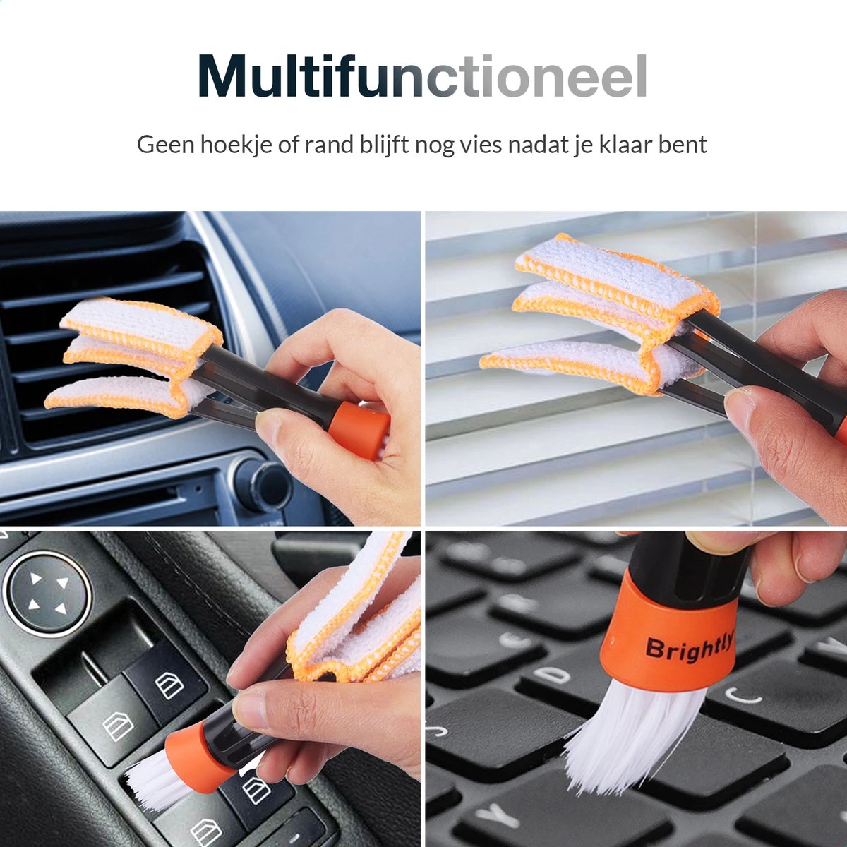 Merkloos Lamellen Reiniger - Stof Verwijderaar - Plumeau Jaloezie Stoffer | BRIGHTLY 9 Merkloos Lamellen Reiniger - Stof Verwijderaar - Plumeau Jaloezie Stoffer | BRIGHTLY - Afbeelding 7