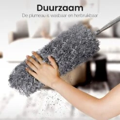 Plumeau Uitschuifbaar Tot 280cm - RVS - Telescopisch - Plumeau Met Telescoopsteel - 360° Flexibel 14 Plumeau Uitschuifbaar Tot 280cm - RVS - Telescopisch - Plumeau Met Telescoopsteel - 360° Flexibel -Bol. 1200x1200 807