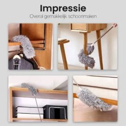 Plumeau Uitschuifbaar Tot 280cm - RVS - Telescopisch - Plumeau Met Telescoopsteel - 360° Flexibel 19 Plumeau Uitschuifbaar Tot 280cm - RVS - Telescopisch - Plumeau Met Telescoopsteel - 360° Flexibel -Bol. 1200x1200 812