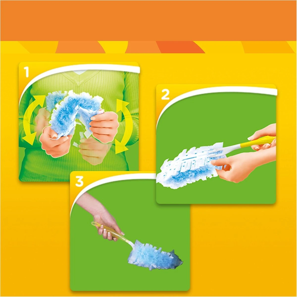 Swiffer Duster - 20 Navullingen - Stofdoekjes 6 Swiffer Duster - 20 Navullingen - Stofdoekjes - Afbeelding 4