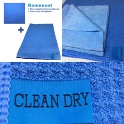 Clean Dry Ramenset Raamdoeken Microvezel Glasdoeken Droogdoek Ramen Origineel -Bol. 1200x1200 909