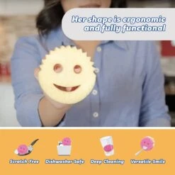 Scrub Daddy - Scrub Mommy Krasvrije Spons Dubbelzijdig Roze 25 Scrub Daddy - Scrub Mommy Krasvrije Spons Dubbelzijdig Roze -Bol. 1200x1200 946