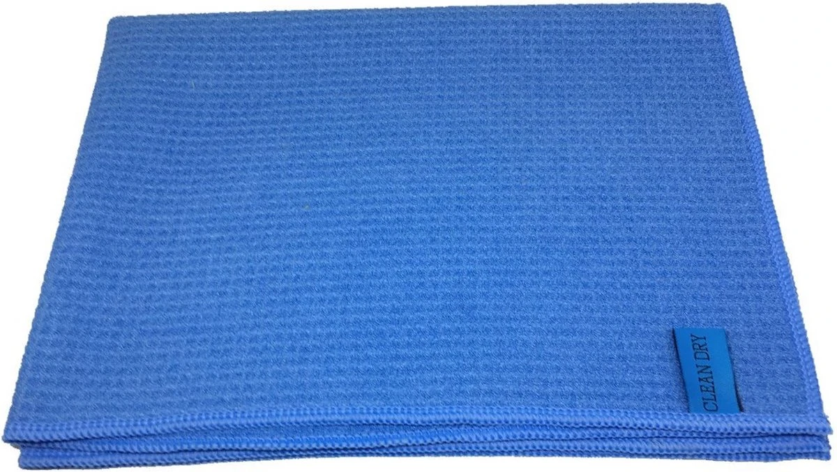 Merkloos Clean Dry Ramenset Raamdoeken Origineel 45 X 60 Blauw/Geel 12 Merkloos Clean Dry Ramenset Raamdoeken Origineel 45 X 60 Blauw/Geel - Afbeelding 10
