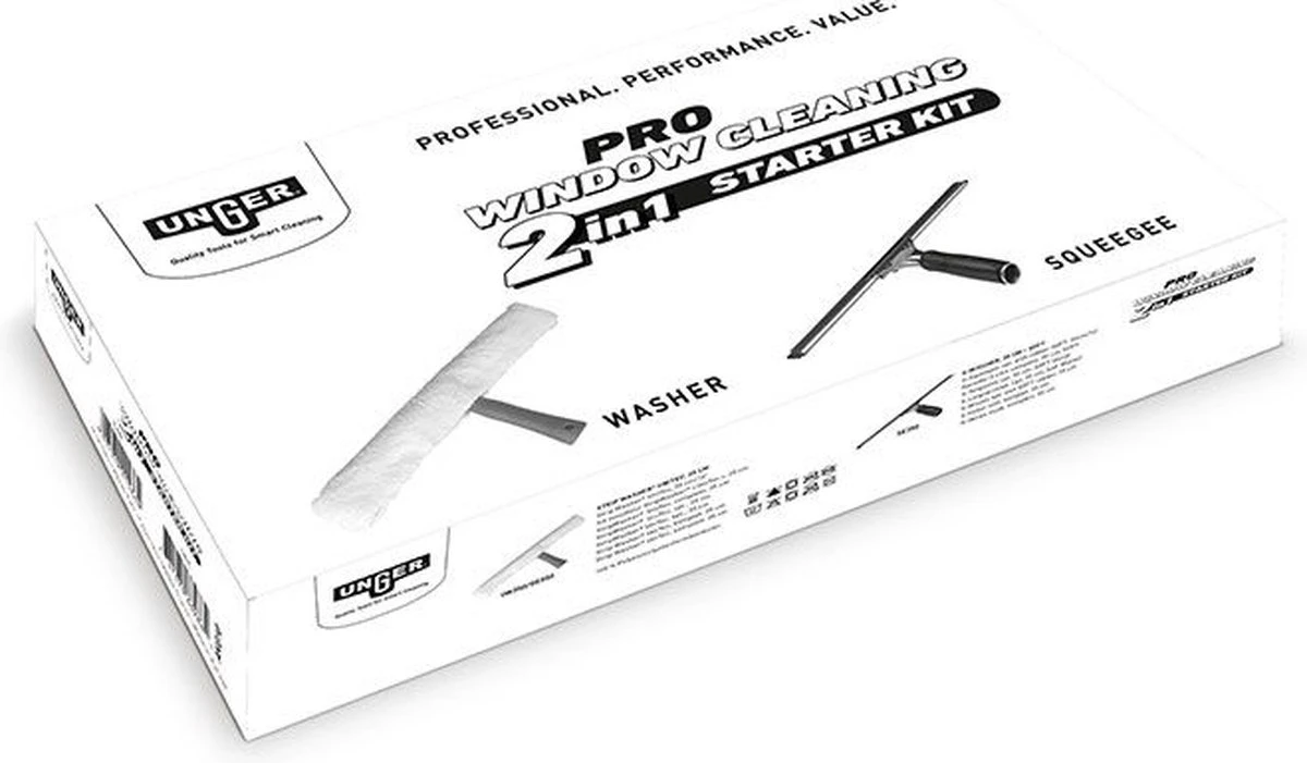Unger Pro Glazenwassers Starterskit 2-in-1 5 Unger Pro Glazenwassers Starterskit 2-in-1 - Afbeelding 3