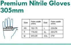 H&S PROTECTOR - Extra Lang Nitril Handschoenen - 305mm Lang - Wegwerp Handschoenen - Wit - M - Poedervrij - 100 Stuks 11 H&S PROTECTOR - Extra Lang Nitril Handschoenen - 305mm Lang - Wegwerp Handschoenen - Wit - M - Poedervrij - 100 Stuks -Bol. 1200x770 1