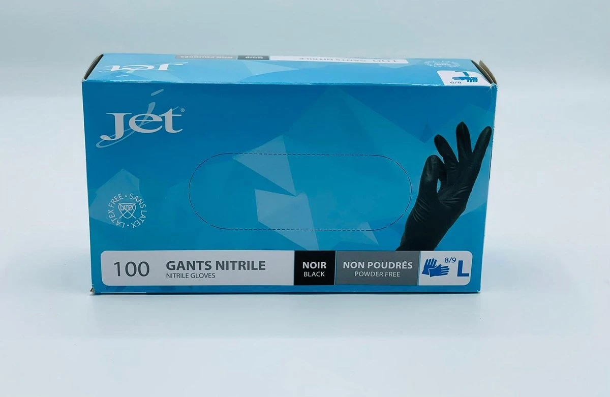 Merkloos Medische Wegwerp Handschoenen - 100 STUKS - Categorie 3 - Soft-Nitril - Poedervrij - Latex Vrij - ZWART - MAAT L 5 Merkloos Medische Wegwerp Handschoenen - 100 STUKS - Categorie 3 - Soft-Nitril - Poedervrij - Latex Vrij - ZWART - MAAT L - Afbeelding 3