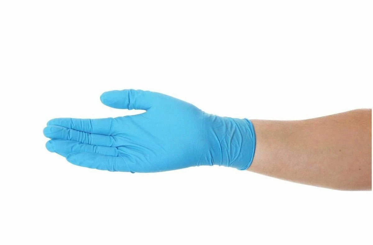 Nitrile Handschoenen Wegwerp-Nitrile-Gloves Powder Free Disposablos Latex Vrij -100 Stuks - Maat L - AQL 1.0! 6 Nitrile Handschoenen Wegwerp-Nitrile-Gloves Powder Free Disposablos Latex Vrij -100 Stuks - Maat L - AQL 1.0! - Afbeelding 4