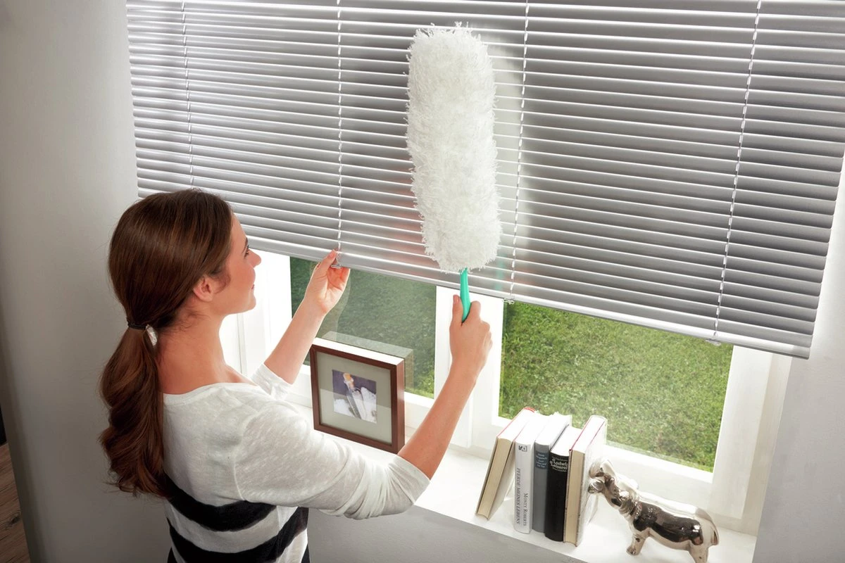 Leifheit Set Raamreiniging Droog&nat Met Telescoopsteel - Duster Xl - Raamwisser 3in1 - Click System 9 Leifheit Set Raamreiniging Droog&nat Met Telescoopsteel - Duster Xl - Raamwisser 3in1 - Click System - Afbeelding 7