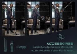 JAP Cyclone C3 - 4in1 Steelstofzuiger - Met Dweilfunctie - Anti-allergie - Snoerloos - Stofzuiger Zonder Zak - Verwisselbare Accu -Bol. 1200x840