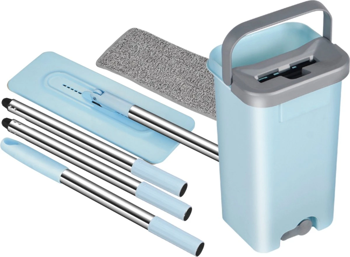 Benson Vloerwisser + Emmerset Compact + Microvezel Pad | Dweil 12 Benson Vloerwisser + Emmerset Compact + Microvezel Pad | Dweil - Afbeelding 10