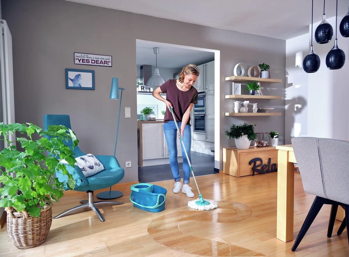 Leifheit Rotatie Clean Twist Disc Mop - Dweil Set Compleet - 6 L 8 Leifheit Rotatie Clean Twist Disc Mop - Dweil Set Compleet - 6 L - Afbeelding 6