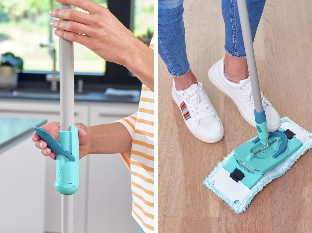 Leifheit Clean Twist M Vloerwisser Ergo Mobiel - Dweil Set Compleet Systeem Met Wieltjes - 33 Cm - 6 Liter 6 Leifheit Clean Twist M Vloerwisser Ergo Mobiel - Dweil Set Compleet Systeem Met Wieltjes - 33 Cm - 6 Liter - Afbeelding 4