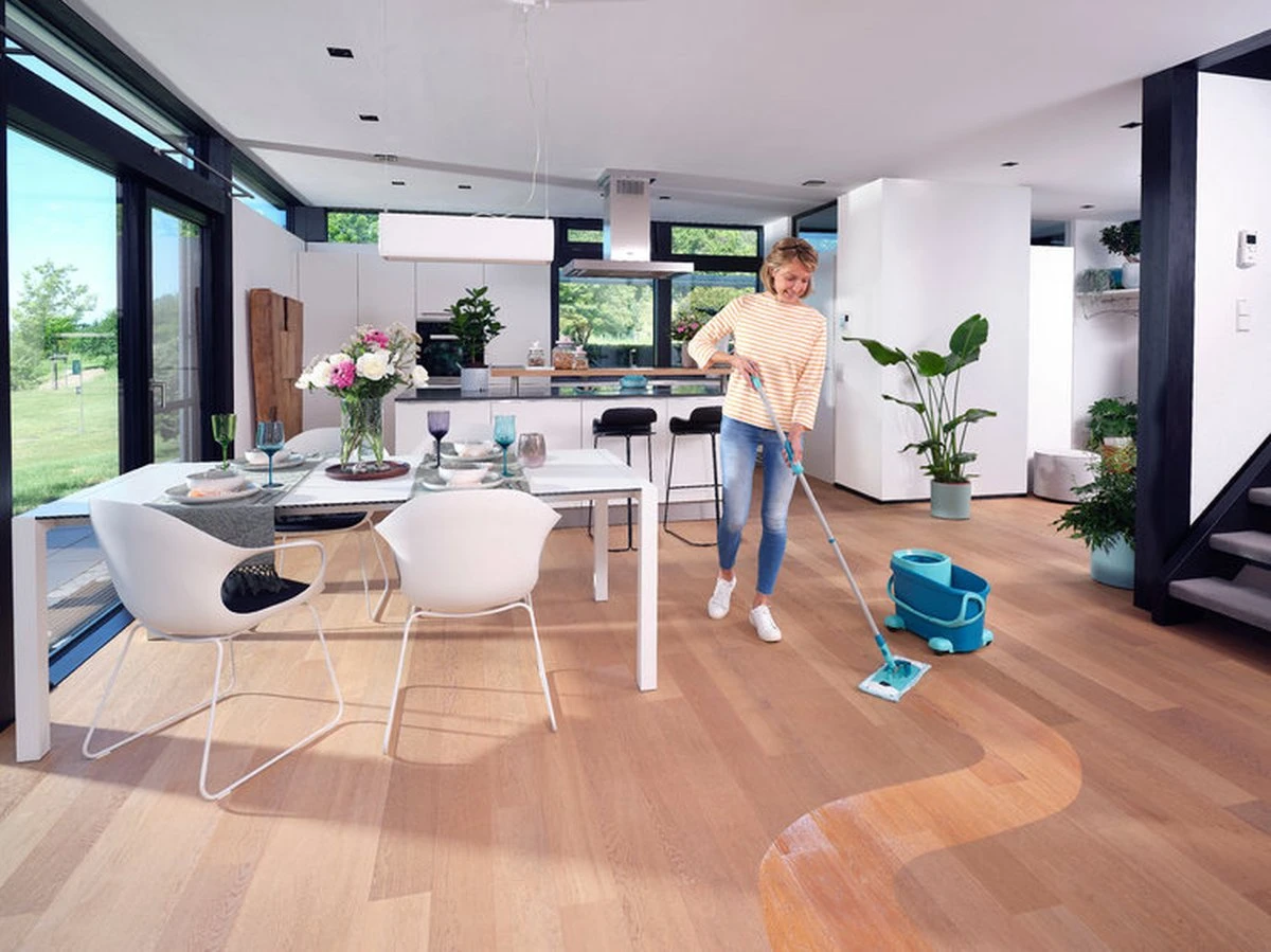 Leifheit Clean Twist M Vloerwisser Ergo Mobiel - Dweil Set Compleet Systeem Met Wieltjes - 33 Cm - 6 Liter 16 Leifheit Clean Twist M Vloerwisser Ergo Mobiel - Dweil Set Compleet Systeem Met Wieltjes - 33 Cm - 6 Liter - Afbeelding 14