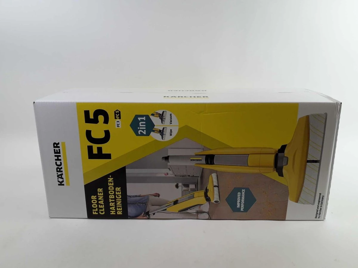 Kärcher Floor Cleaner FC 5 - Vloerreiniger - Geel - Versie 2019 4 Kärcher Floor Cleaner FC 5 - Vloerreiniger - Geel - Versie 2019 - Afbeelding 2