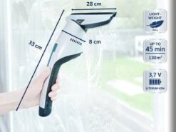 Leifheit Nemo - Set Raamreiniger En Badkamer Ruitenreiniger Met Gratis Wandhouder En Tweede Zuigmond -Bol. 1200x900 32