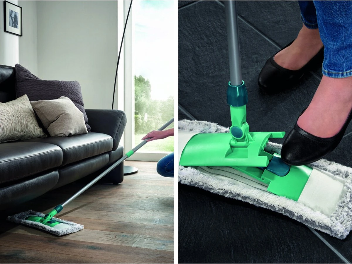 Leifheit 55210 Classic XL Vloerwisser Met Microfiber-Doek 42x75-130 Cm 9 Leifheit 55210 Classic XL Vloerwisser Met Microfiber-Doek 42x75-130 Cm - Afbeelding 7